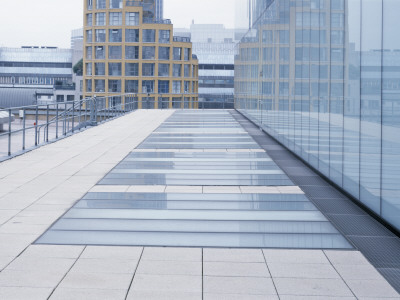 Tate Modern, London, Glazing, 1995-2000, Architect: Herzog And De Meuron by Peter Durant Pricing Limited Edition Print image