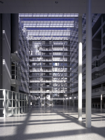 City Hall And Central Library, The Hague, 1986 - 1995, Architect: Richard Meier And Partners by Richard Bryant Pricing Limited Edition Print image
