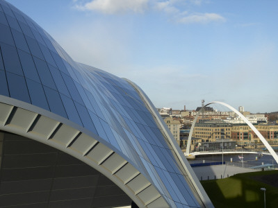 Sage Gateshead, Gateshead, Tyne And Wear, England, Detail Of Roof, Architect: Foster And Partners by Richard Bryant Pricing Limited Edition Print image