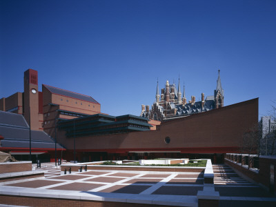 British Library, St Pancras, London, Architect: Colin St John Wilson by Richard Bryant Pricing Limited Edition Print image