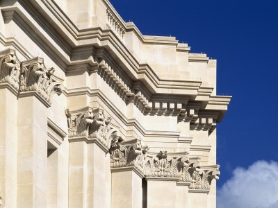 The National Gallery And Sainsbury Wing Extension, Trafalgar Square, London by Richard Bryant Pricing Limited Edition Print image