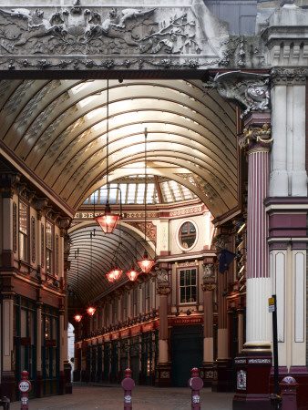 Leadenhall Market, London, Architect: Sir Horace Jones by Richard Bryant Pricing Limited Edition Print image