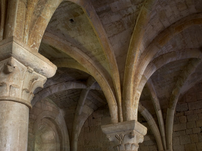 Abbaye Du Thoronet, Var, Provence, 1160 - 1190, Vaulting In Chapter House by Richard Bryant Pricing Limited Edition Print image