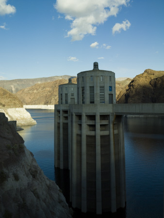Hoover Dam Water Turbine Towers by Richard Williamson Pricing Limited Edition Print image