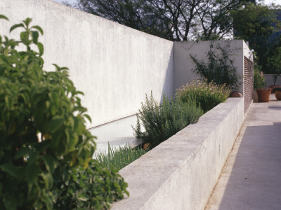 Casa D'agua, Sao Paulo, Driveway, Architect: Isay Weinfeld by Richard Powers Pricing Limited Edition Print image