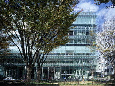 Sendai Mediatheque, Multi-Purpose Public Cultural Centre Opened January 2001, Architect: Toyo Ito by Will Pryce Pricing Limited Edition Print image