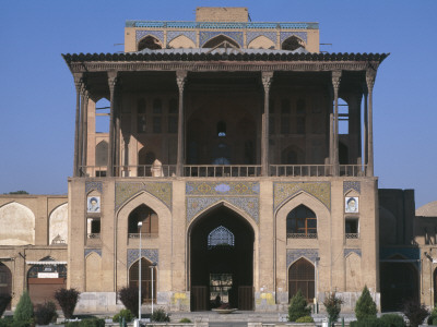 The Ali Qapu, The Gatehouse To The Gardens Of The Shah's Palace, 16Th Century by Will Pryce Pricing Limited Edition Print image