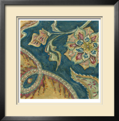 Lapis Paisley Iv by Chariklia Zarris Pricing Limited Edition Print image