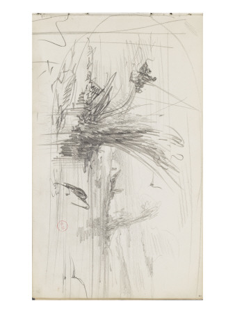 Carnet De Dessins : Paysage Avec Heron Et Maison by Gustave Moreau Pricing Limited Edition Print image