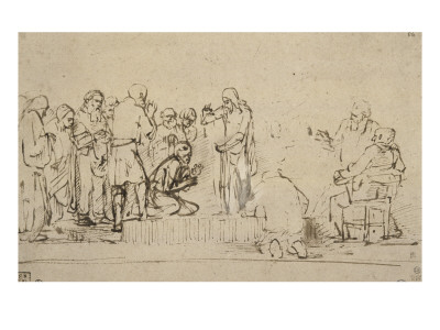 L'incrédulité De Saint Thomas by Rembrandt Van Rijn Pricing Limited Edition Print image