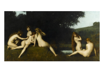 Les Naiades by Jean Jacques Henner Pricing Limited Edition Print image