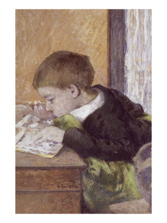 Le Sculpteur Jean Paul Aubé (1837-1916) Et Son Fils, Emile by Paul Gauguin Pricing Limited Edition Print image