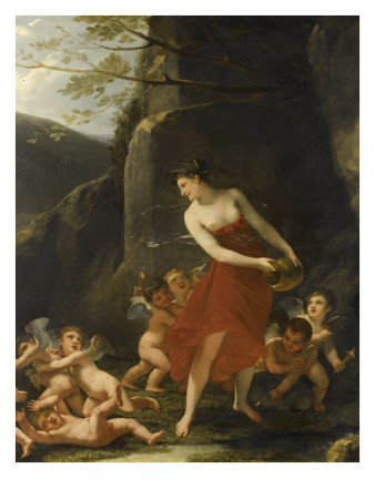 Jeune Naïade Lutinée Par Des Amours by Pierre Paul Prud'hon Pricing Limited Edition Print image