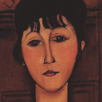 Head Of A Young Girl (Detail) by Amedeo Modigliani Pricing Limited Edition Print image
