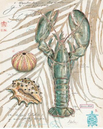 Aqua Lobster by Chad Barrett Pricing Limited Edition Print image