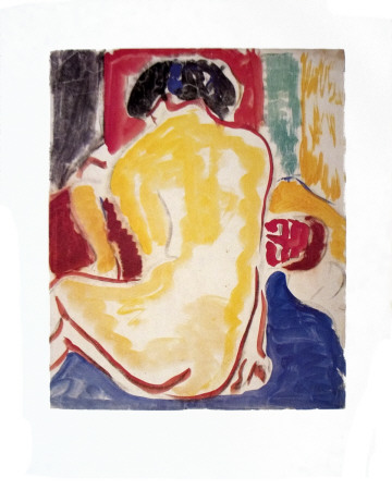 Back Of Woman by Ernst Ludwig Kirchner Pricing Limited Edition Print image