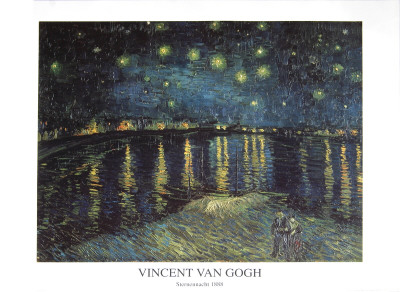 Starry Night (1888) by Vincent Van Gogh Pricing Limited Edition Print image