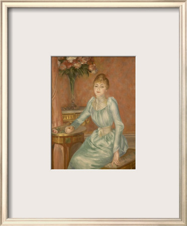 Madame De Bonnières (1854-1906) by Pierre-Auguste Renoir Pricing Limited Edition Print image