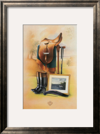 Equestrian Illustration Ii by Michael Scaraglino Pricing Limited Edition Print image