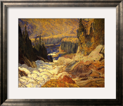 Falls, Montreal River by J. E. H. Macdonald Pricing Limited Edition Print image