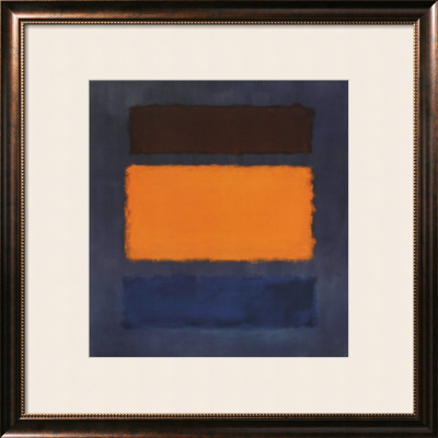Untitled, Brown And Orange On Maroon by Mark Rothko Pricing Limited Edition Print image