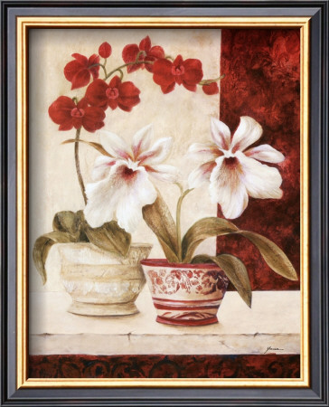 Red Orchids by Yuna Pricing Limited Edition Print image