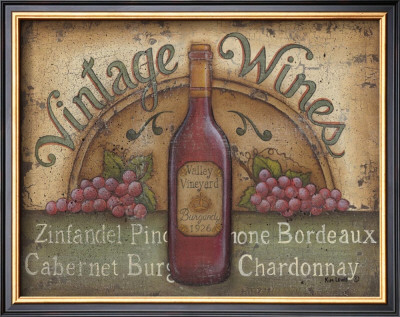Vintage Wines by Kim Lewis Pricing Limited Edition Print image