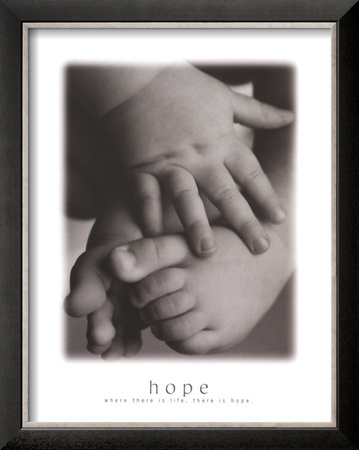 Hope: Baby Hands And Feet by Laura Monahan Pricing Limited Edition Print image