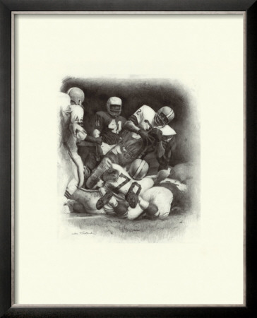 Jim Brown by Allen Friedlander Pricing Limited Edition Print image