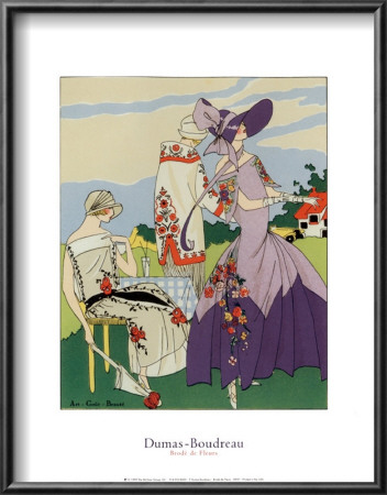 Brode De Fleurs by Dumas-Boudreau Pricing Limited Edition Print image