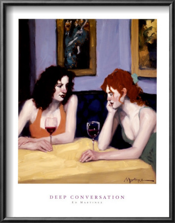 Deep Conversation by Edward Martinez Pricing Limited Edition Print image