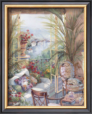 Patio View by Paul Mathenia Pricing Limited Edition Print image