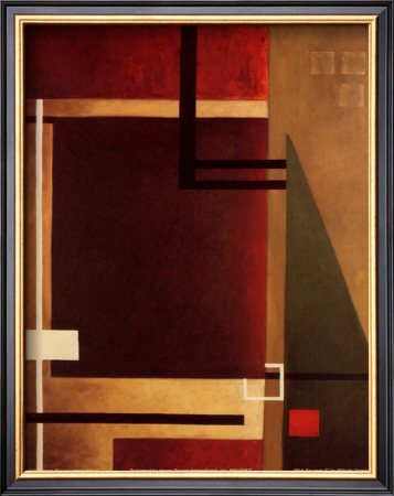 Red Squares Ii by William Verner Pricing Limited Edition Print image