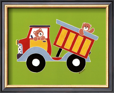Bear In A Truck by Shelly Rasche Pricing Limited Edition Print image
