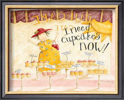 I Need Cupcakes by Dan Dipaolo Pricing Limited Edition Print image
