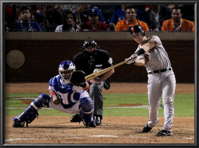 San Francisco Giants V Texas Rangers, Game 4: Buster Posey by Doug Pensinger Pricing Limited Edition Print image