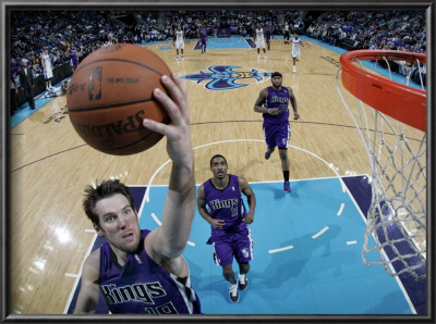 Sacramento Kings V New Orleans Hornets: Beno Udrih by Layne Murdoch Pricing Limited Edition Print image
