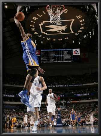 Golden State Warriors V Dallas Mavericks: Dorrell Wright by Glenn James Pricing Limited Edition Print image