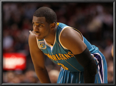 New Orleans Hornets V Miami Heat: Chris Paul by Mike Ehrmann Pricing Limited Edition Print image