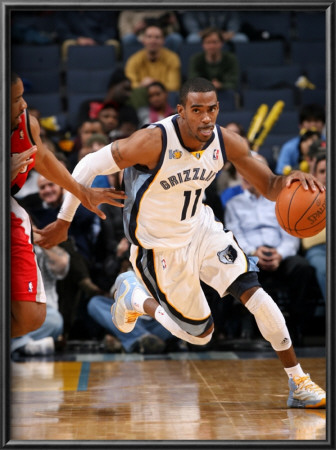 Portland Trail Blazers V Memphis Grizzlies: Mike Conley by Joe Murphy Pricing Limited Edition Print image