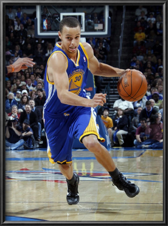 Golden State Warriors V Oklahoma City Thunder: Stephen Curry by Layne Murdoch Pricing Limited Edition Print image