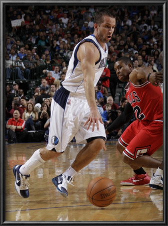 Chicago Bulls V Dallas Mavericks: Jose Juan Barea And C.J. Watson by Danny Bollinger Pricing Limited Edition Print image