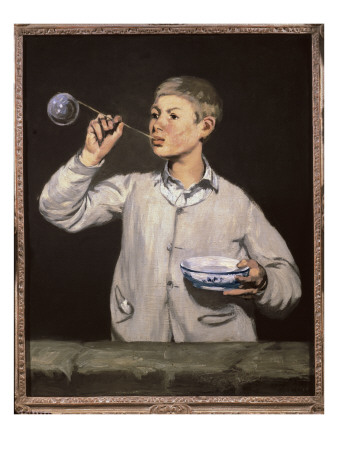 Boy Blowing Bubbles by Édouard Manet Pricing Limited Edition Print image