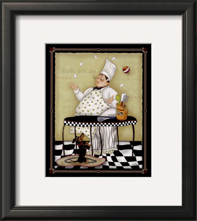 Juggling Chef by Dena Marie Pricing Limited Edition Print image