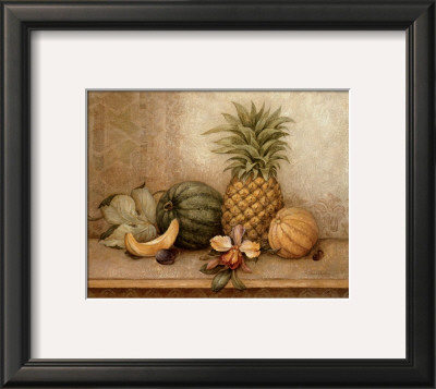 Pineapple And Orchid by Pamela Gladding Pricing Limited Edition Print image