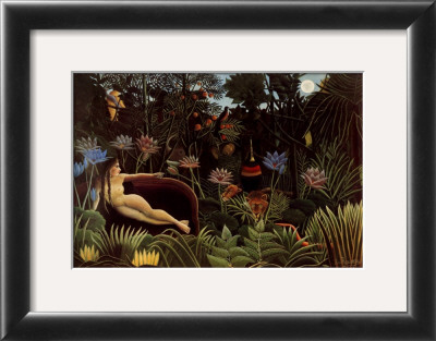 The Dream, 1910 by Henri Rousseau Pricing Limited Edition Print image