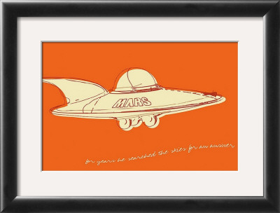 Lunastrella Flying Saucer by John Golden Pricing Limited Edition Print image