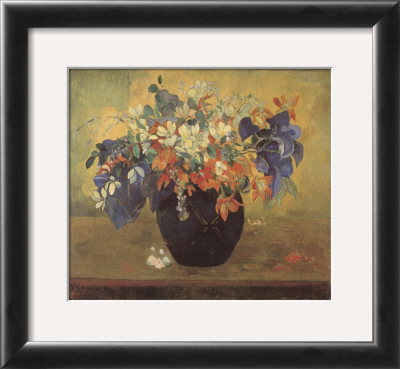 A Vase Of Flowers, 1896 by Paul Gauguin Pricing Limited Edition Print image