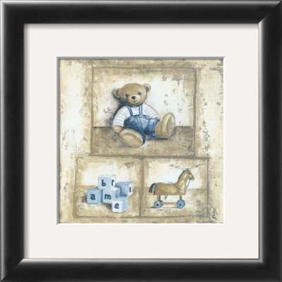 Nounours Bleu by Véronique Didier-Laurent Pricing Limited Edition Print image