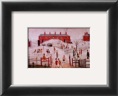 The School Yard by Laurence Stephen Lowry Pricing Limited Edition Print image